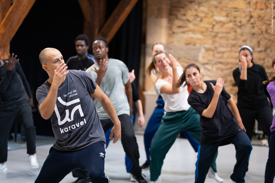 photos, Workshop danse hip hop, chorégraphe Kader Attou, Centre National de la Danse Lyon